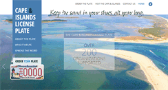 Desktop Screenshot of capeandislandsplate.com